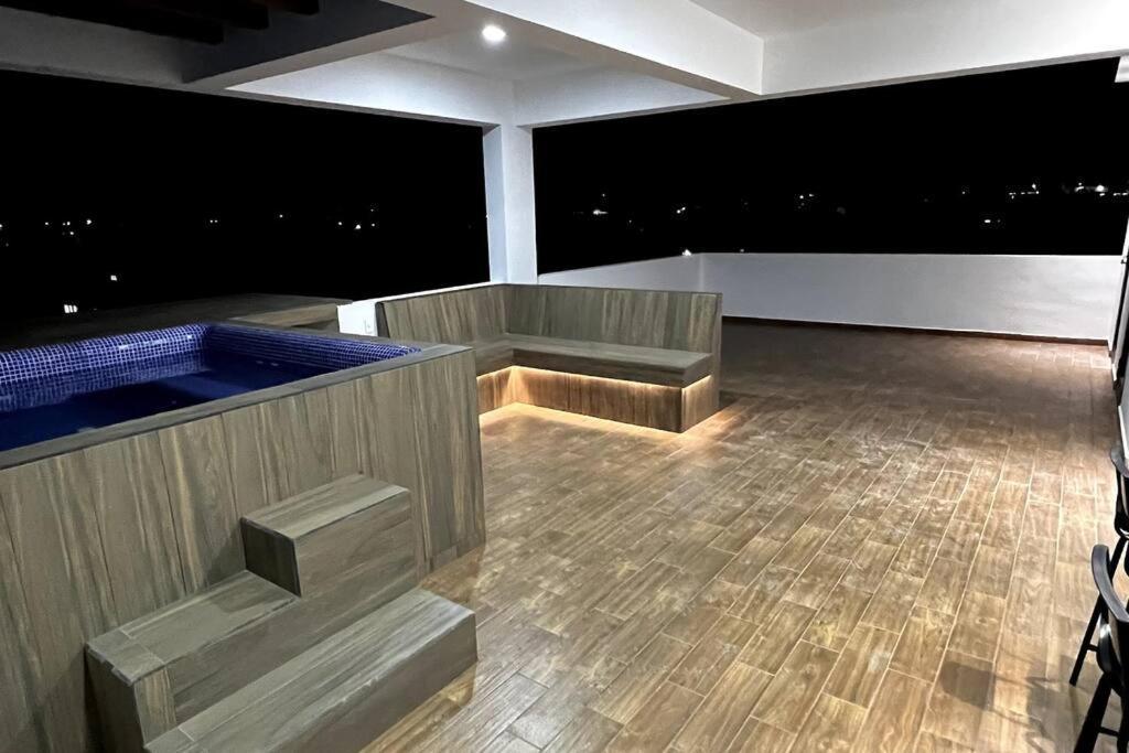 Casa Lua Tequesquitengo. Alberca, Jacuzzi Y Roof 外观 照片